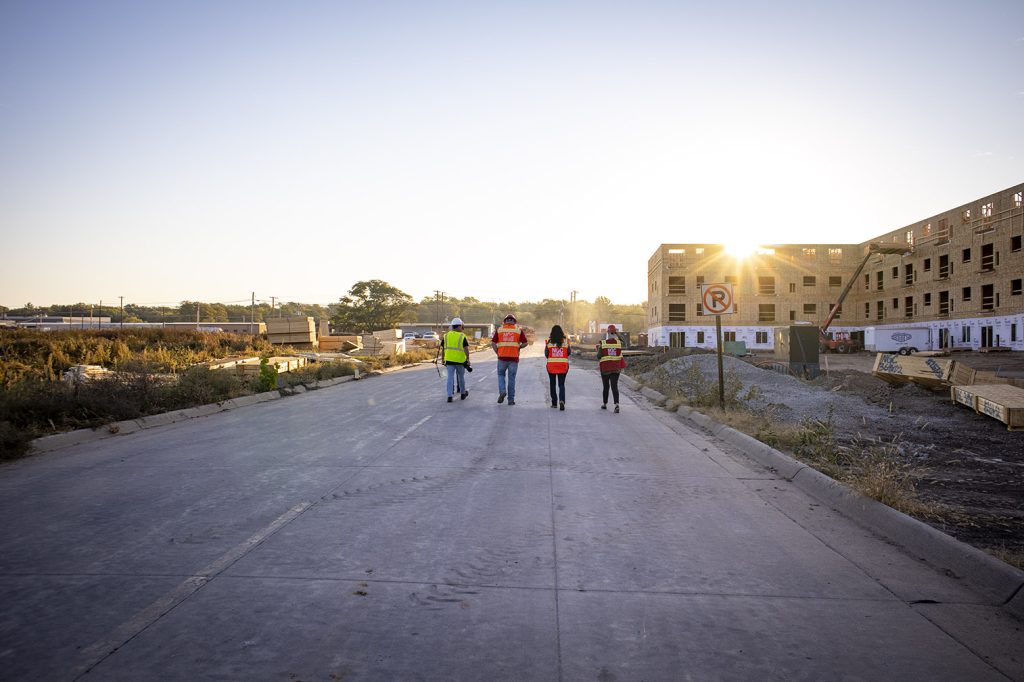 NGC is Performing Underground Work for Beatrice's New Apartment Building