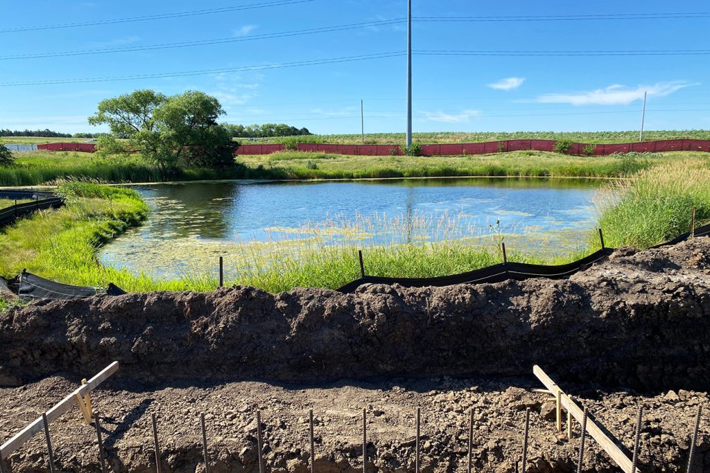 Foundations at Chateau at Yankee Hill Development